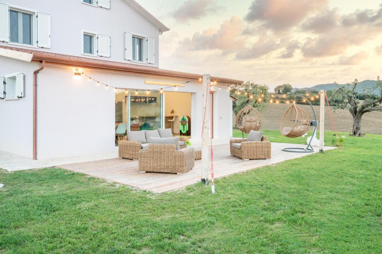 Casal Del Sole - La Ginestra Appartement Montefelcino Buitenkant foto