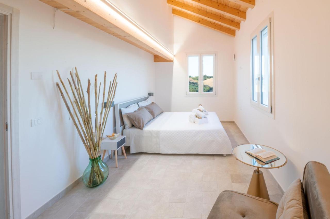 Casal Del Sole - La Ginestra Appartement Montefelcino Buitenkant foto