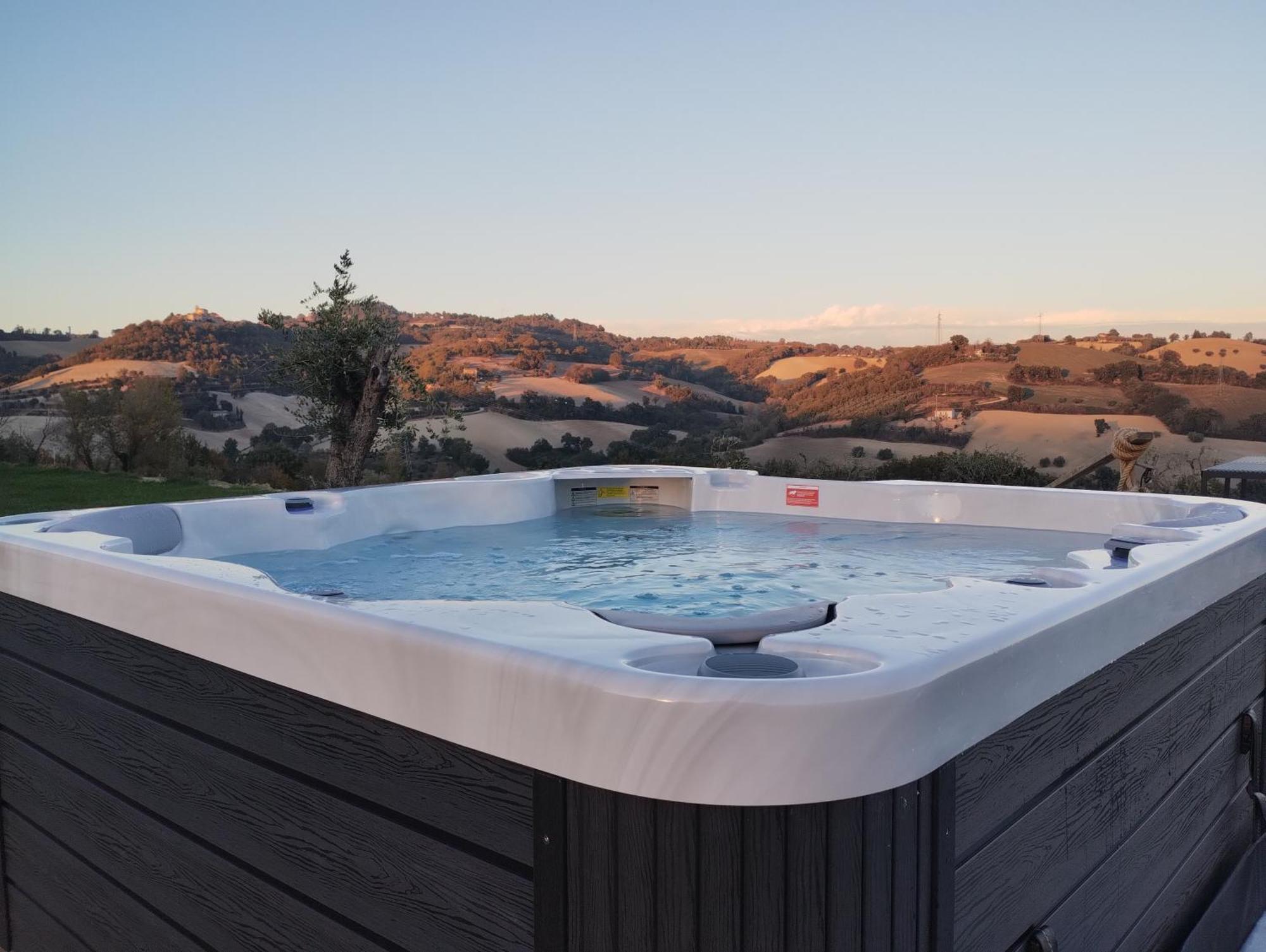 Casal Del Sole - La Ginestra Appartement Montefelcino Buitenkant foto